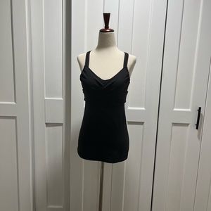Lululemon Sportsbra tank Black in size S NWOT